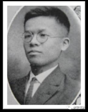 上图:一九二三年,宋尚节的大学毕业照。